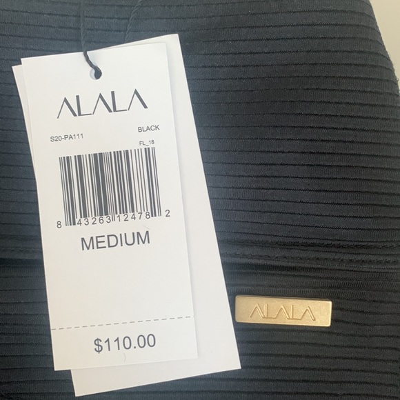 Brand new Alala shiny ribbed leggings - Picture 2 of 4